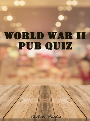 cover image of World War II Pub Quiz